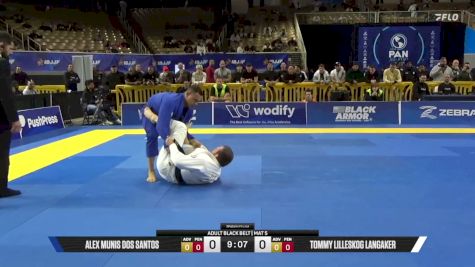 Tommy Lilleskog Langaker vs Alex Munis Dos Santos 2026 Pan Jiu Jitsu IBJJF Championship