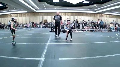 43 lbs Semifinal - Noah Escarcega, Manu Wr Ac vs Dawson McMahon, Shootbox WC