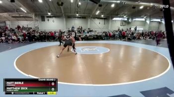 190 lbs Champ. Round 2 - Matthew Zeck, Pueblo West vs Matt Bierle, Monarch