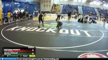 106 Blue Semifinal - Bryan Morales, South Dade vs Matthew Padgett, Miami Palmetto