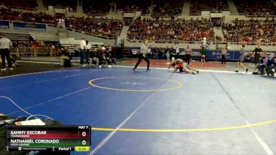 D2-120 lbs Cons. Round 3 - Sammy Escobar, Thunderbird vs Nathaniel Coronado, Vista Grande