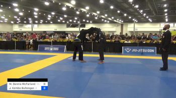 Michael Dennis McFarland Jr vs Jesse Kombo Bultongez 2024 World Masters IBJJF Jiu-Jitsu Championship