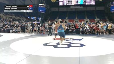 285 lbs Cons. Rd Of 32 - Mason Adams, Minnesota vs Martin Thomas, Alabama
