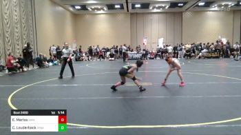 77 lbs Semifinal - Emery Merlos, Savage House WC vs Colton Louderback, Dynamic