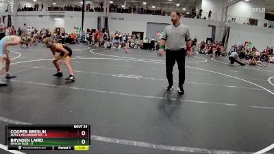 106 lbs Round 6 (8 Team) - Cooper Breslin, Faith & Fellowship WC vs Bryaden Laird, Kraken Blue