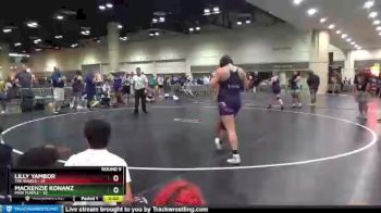 165 lbs Round 9 (10 Team) - Mackenzie Konanz, MXW Purple vs Lilly Yambor, The Angels