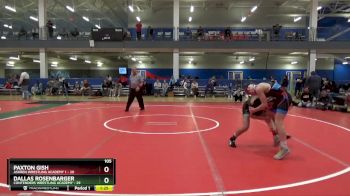 105 lbs Round 4 (16 Team) - Dallas Rosenbarger, Contenders Wrestling Academy vs Paxton Gish, Askren Wrestling Academy 1