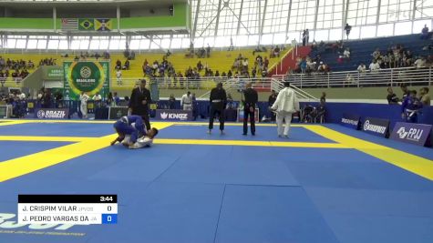 JONAS CRISPIM VILAR vs JOAO PEDRO VARGAS DA SILVA 2023 Brasileiro Jiu-Jitsu IBJJF