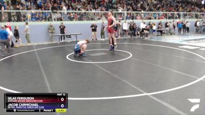 195 lbs Round 2 - Silas Ferguson, Baranof Bruins Wrestling Club vs Jacob Carmichael, Bethel Freestyle Wrestling Club