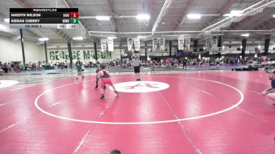 96.6 lbs Rr Rnd 2 - Haedyn Wilson, 84 Athletes vs Kieran Cherry, HBWC