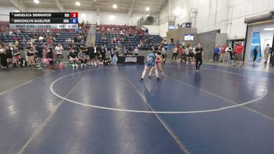 110 lbs Quarters - Angelica Serratos, Surfside X vs Brooklyn Duelfer, Avalanche