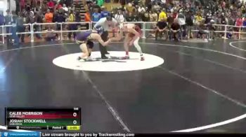 106 lbs Champ. Round 1 - Josiah Stockwell, Saratoga vs Caleb Morrison, Star Valley