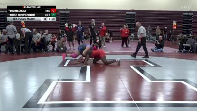 190 lbs 1st Place Match - Rose Niewoehner, Crestwood vs Divine Akili, Linn-Mar