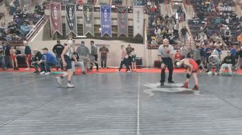80_B lbs Round Of 16 - Sawyer Oakes, Carlisle vs Josiah Verilla, Tyrone