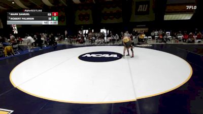 141 lbs Quarterfinal - Mark Samuel, Roanoke College vs Robert Palmieri, Baldwin Wallace