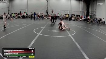 88 lbs Round 2 (3 Team) - Cameron Euker, Pursuit WA vs Alexander Fernandez, Warhawks