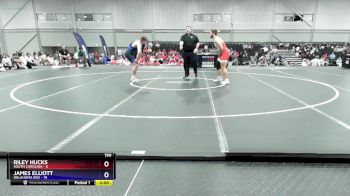 190 lbs 2nd Wrestleback (16 Team) - Riley Hucks, South Carolina vs James Elliott, Oklahoma Red