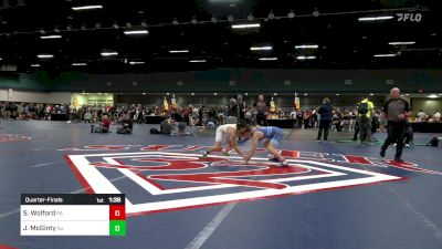 113 lbs Quarterfinal - Samuel Wolford, PA vs Johnathon McGinty, NJ