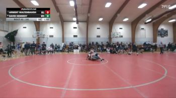 165 lbs Champ. Round 1 - Arment Waltenbaugh, Hill School vs David Kennedy, William Penn Charter School