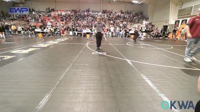 90 lbs Rr Rnd 3 - Jackson Gardner, Barnsdall Youth Wrestling vs Tukker Simpson, Salina Wrestling Club