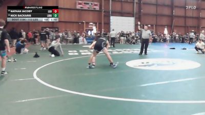 113 lbs Quarterfinal - Nathan Jacoby, Legion Wrestling Academy vs Nick Sackaris, Long Beach High School