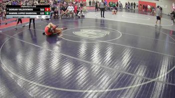 132 lbs Cons. Round 5 - Samuel Lopez Sandoval, Aloha vs Dorian Valdovinos, Thurston