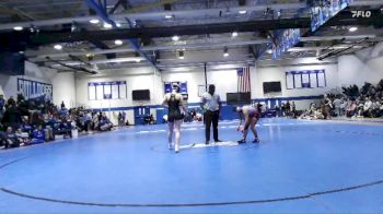 Girls 126 lbs Champ. Round 1 - Aaliyah Miller, Daphne vs Dixie Harrison, Long Beach