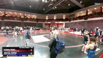 100 lbs Round 1 - Kyrian Perez, Westmoore Wrestling Club vs Bristol Norris, Husky Wrestling Club