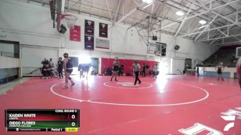 285 lbs Cons. Round 2 - Kaiden White, Cuesta vs Diego Flores, Cerritos College