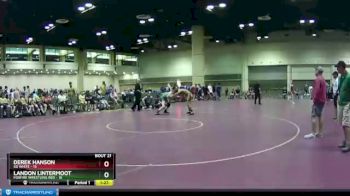 145 lbs Semis & Wb (16 Team) - Derek Hanson, SD White vs Landon Lintermoot, Foxfire Wrestling Red