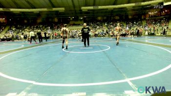 132 lbs Round Of 16 - Corbin Wooley, Team Tulsa Wrestling Club vs Brady Owings, Weatherford Youth Wrestling