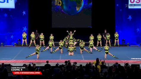 Casablanca Cheer - Cosmic 5 [2025 L5 International Open Semis] 2025 The Cheerleading Worlds