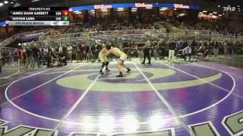 175 1A 5th Place Match - Nathan Lang, Cardinal Newman vs James Shaw Garrett, Hernando