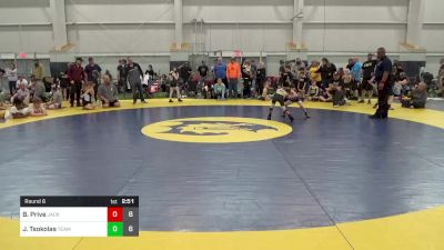 50 lbs Round 6 - Brandon Prive, Jacket Wrestling Club vs James Tsokolas, Team Gotcha