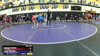 155 lbs Semifinal - Josilin Stinson, Unattached vs Laine Peppler, Rochester Wrestling Club