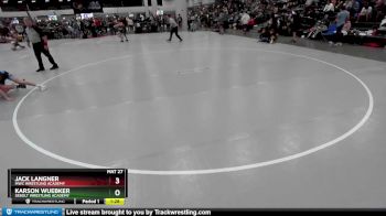 100 lbs Champ. Round 1 - Jack Langner, MWC Wrestling Academy vs Karson Wuebker, Sebolt Wrestling Academy