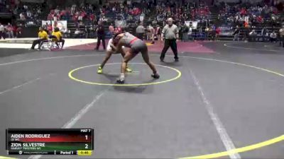 154 lbs Quarterfinal - Zion Silvestre, Harvey Twisters WC vs Aiden Rodriguez, ISI WC