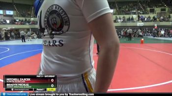 155 lbs Quarterfinal - Mitchell Zajicek, Glencoe-Silver Lake vs Bradyn Michlig, Askren Wrestling Academy