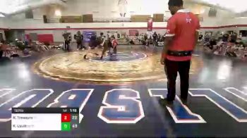 150 lbs Rr Rnd 2 - Rowan Treasure, Indiana Outlaws White vs Kenyonte Louis, Death Squad