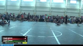 120 lbs Round 8 (10 Team) - Tyler Ineman, Donahue vs Tommy Banas, Olympia