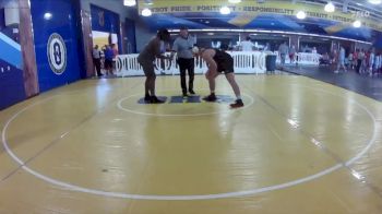 285 lbs Round 3 (8 Team) - Dallen Thompson, Oakleaf WC vs Colton Hersey, Greasers