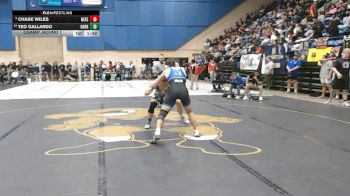 3 - 175 lbs Champ. Round 1 - Chase Wiles, New Kent vs Teo Gallardo, Harrisonburg