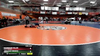 Replay: Mat 2 North Black/Orange - 2024 50th Annual Buhl Invitational | Jan 6 @ 9 AM