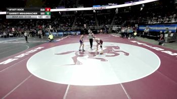 II-138 lbs Cons. Round 4 - Garrett Mehlenbacher, Dansville/Wayland-Cohocton vs Wyatt Rock, Duanesburg/Schoharie