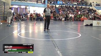 126 lbs Champ. Round 2 - Seth Lish, Marsh Valley vs Andrew Jones, Weber