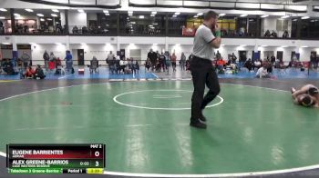 133 lbs Cons. Semi - Eugene Barrientes, Adrian vs Alex Greene-Barrios, Case Western Reserve