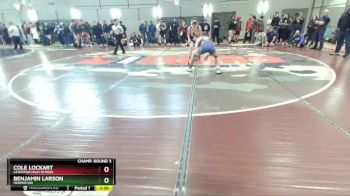 170 lbs Champ. Round 3 - Cole Lockart, Lewiston High School vs Benjamin Larson, Hermiston