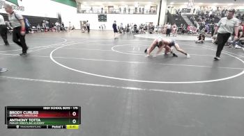 175 lbs Cons. Round 5 - Brody Curliss, Blanchard Wrestling vs Anthony Totta, Purler Wrestling Academy