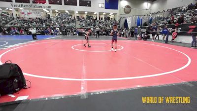 52 lbs Consi Of 8 #1 - Jacob Rodriguez, Wasco Wrestling vs REAGAN PEDRAZA, Tulare Titans Wrestling Club