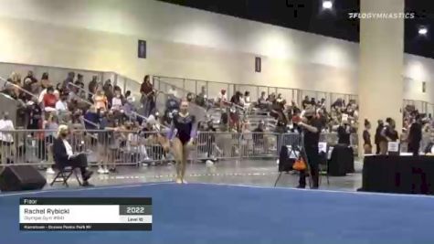 Rachel Rybicki - Floor, Olympia Gym #841 - 2021 USA Gymnastics Development Program National Championships